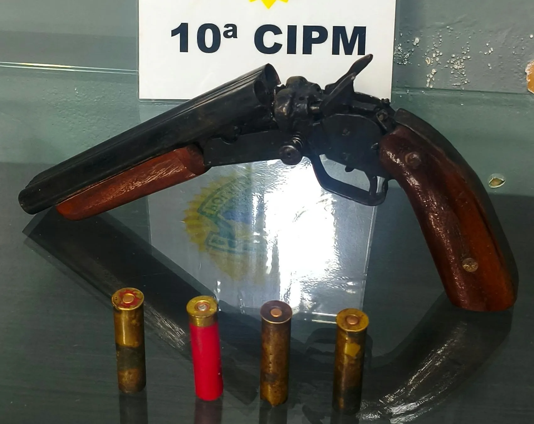 Homem é preso com garrucha e munições em Nova Laranjeiras