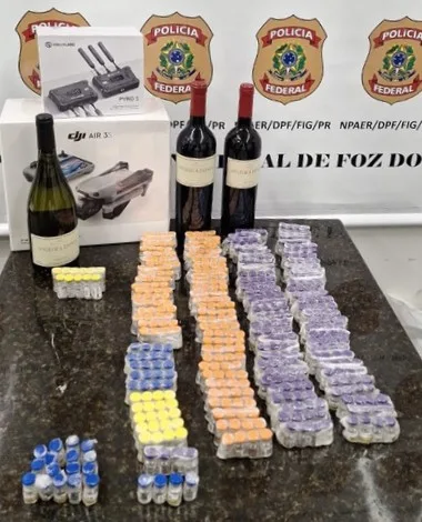 PF prende mulher por contrabando de medicamentos