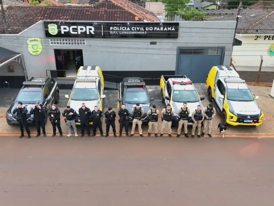 Congoinhas: Polícia prende três suspeitos de integrar associação criminosa armada no Paraná