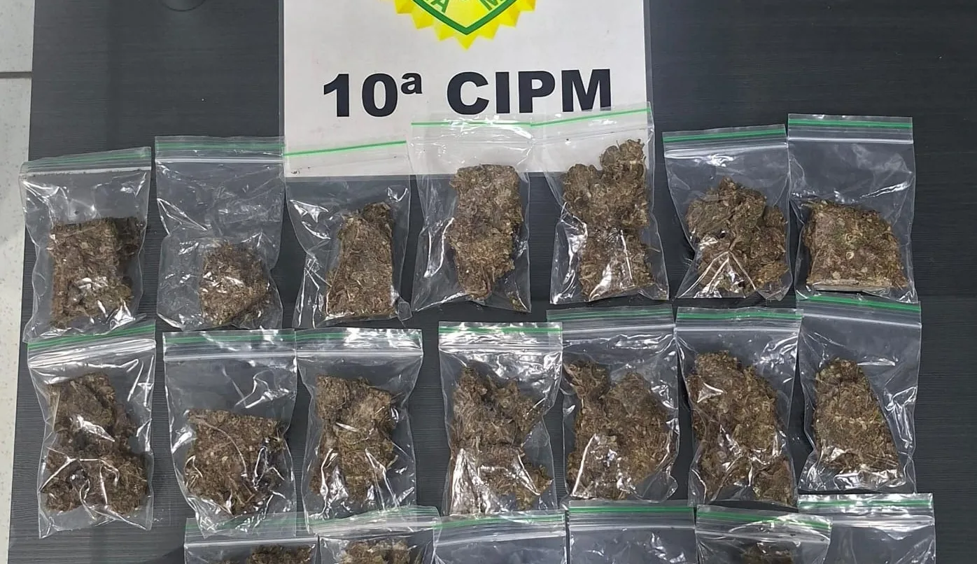 Pais encontram maconha no quarto do filho menor e acionam a PM em Laranjeiras do Sul