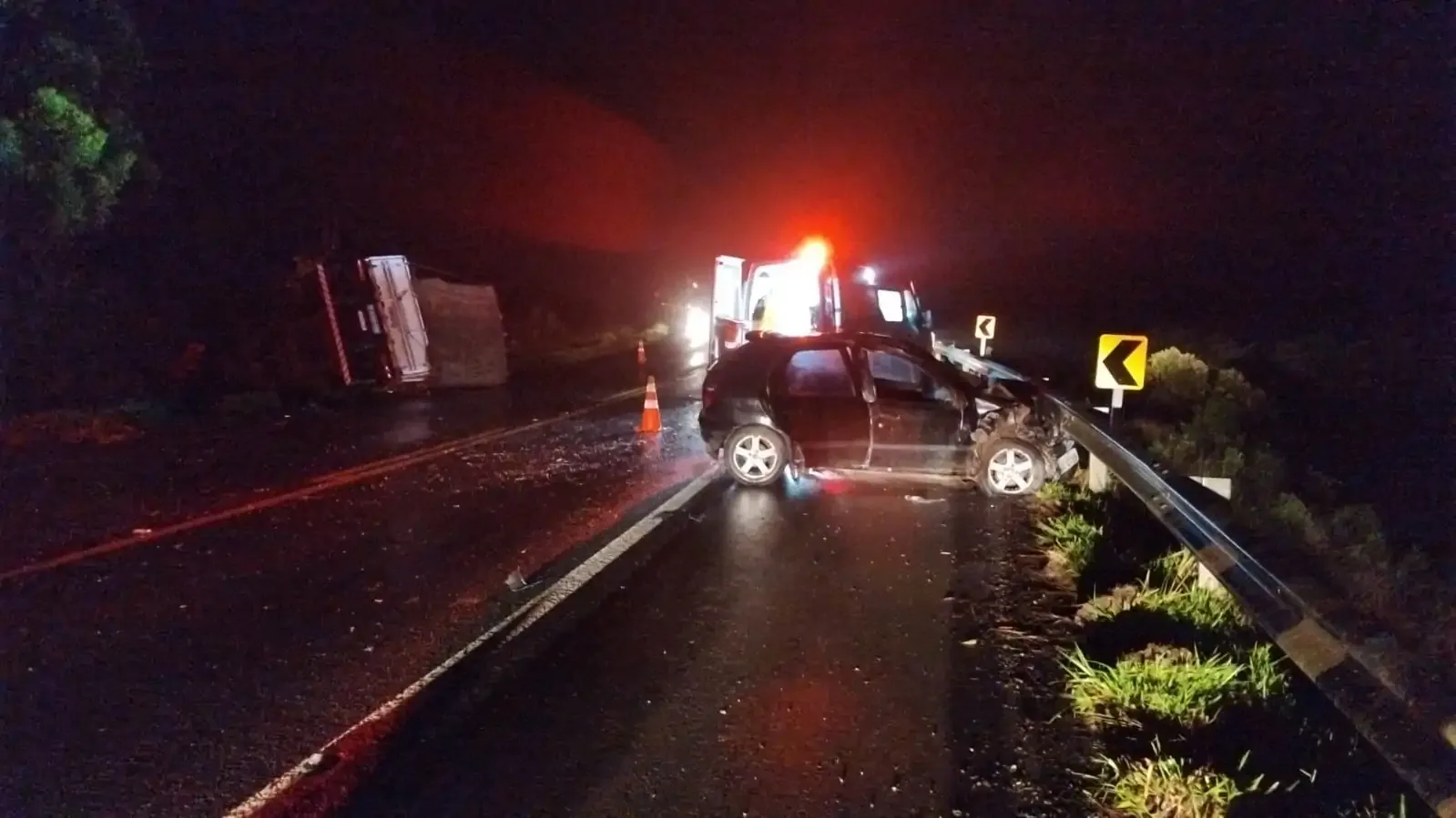 Homem de 58 anos morre em colisão frontal na BR-153, em Tibagi