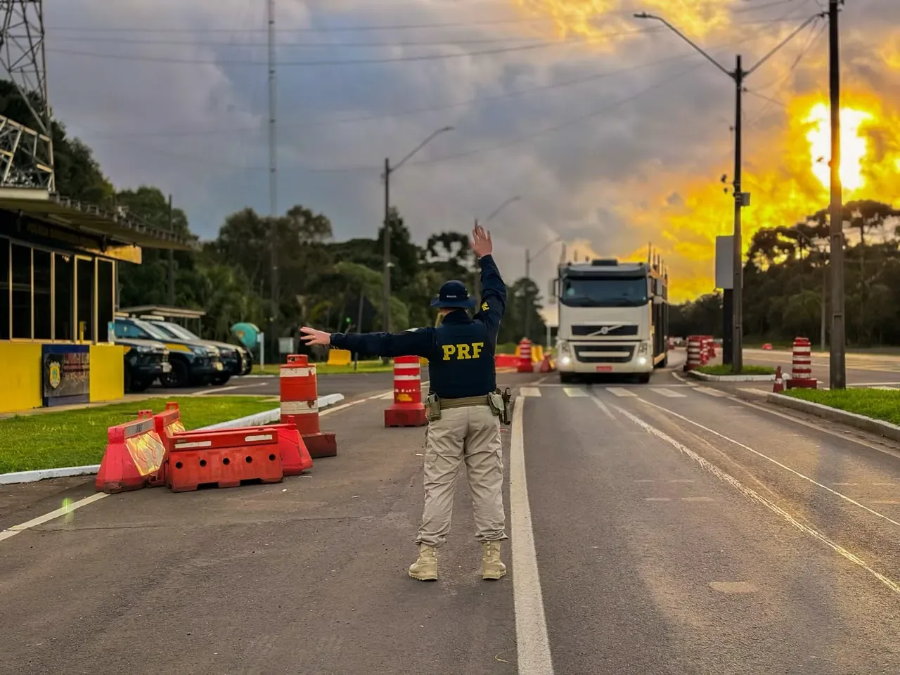 PRF realiza ações da Semana Nacional de Trânsito em Guarapuava