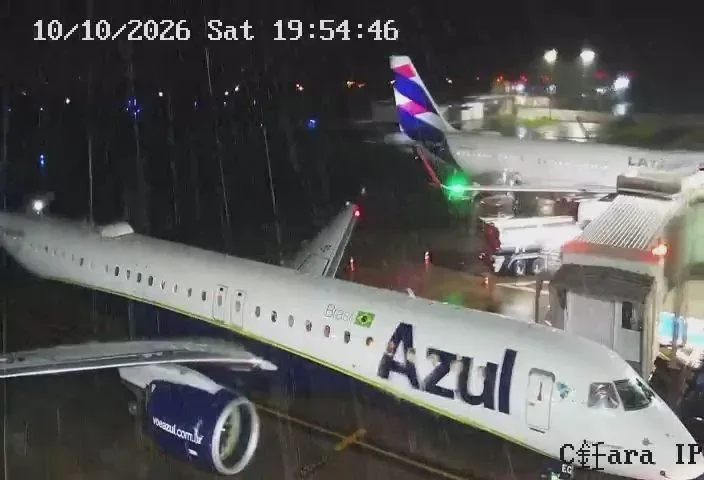 Pousos com pista molhada confirmam capacidade do Aeroporto de Cascavel já no dia seguinte ao anúncio