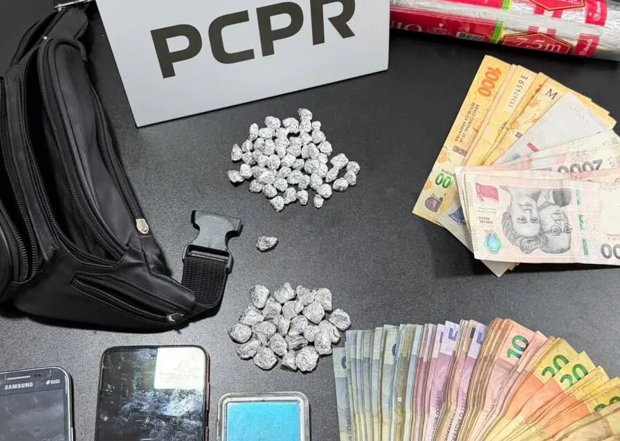 Polícia Civil prende dois homens por tráfico de drogas em Santo Antônio do Sudoeste