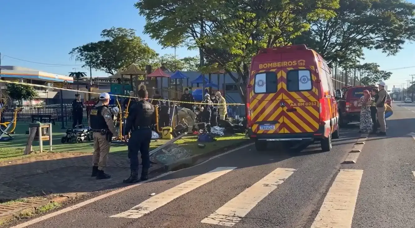 Guarda Municipal morre após colisão entre duas motocicletas em Cascavel