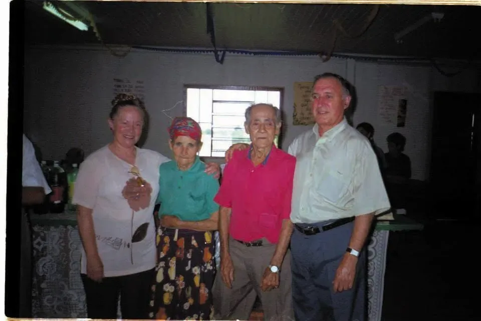 O casal de médicos Djalma Silva e Maria José