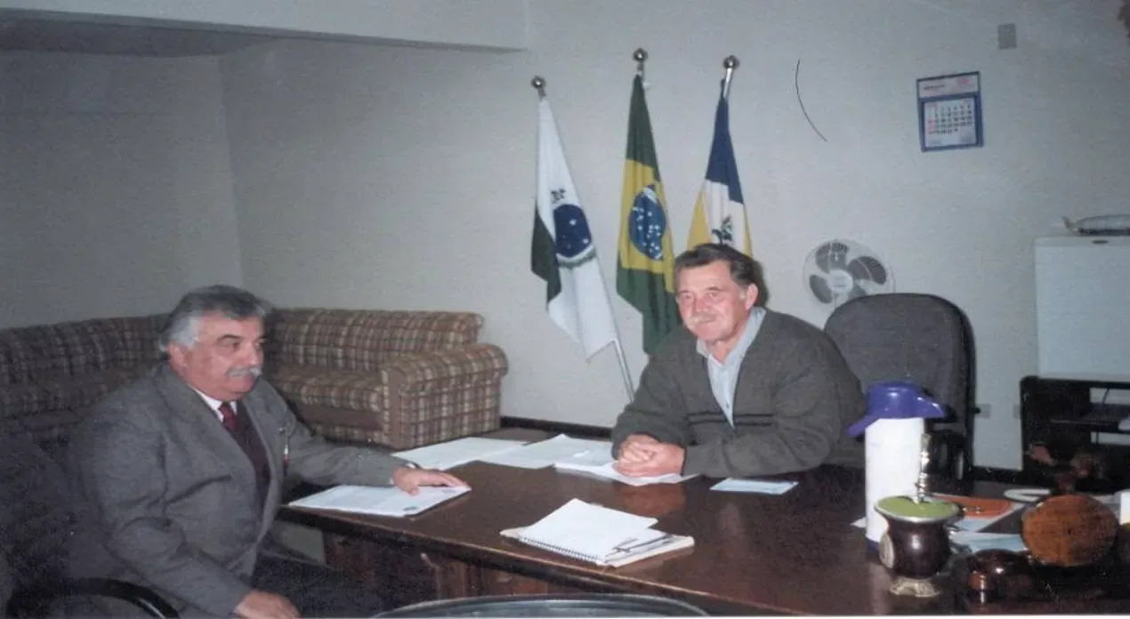 Prefeito Matheus e Abrão Melhem