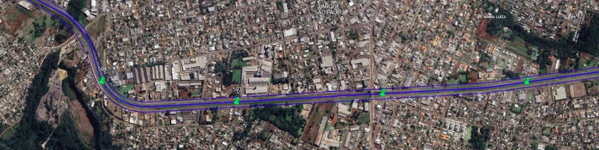 EPR Iguaçu realiza obras noturnas de recuperação de pavimento na BR-277, em Cascavel
