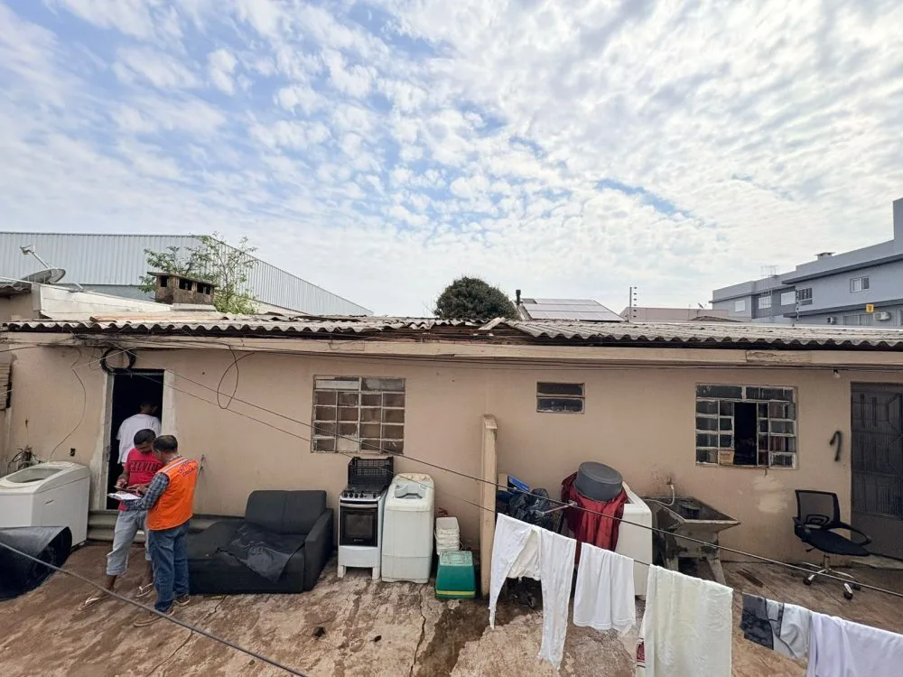 Mais de 50 destelhamentos mobilizam força-tarefa em Cascavel