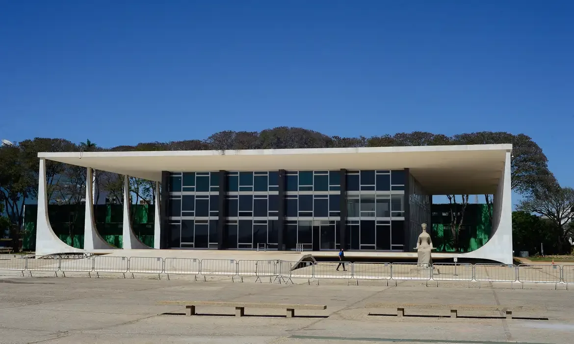 Fachada do STF em Brasília