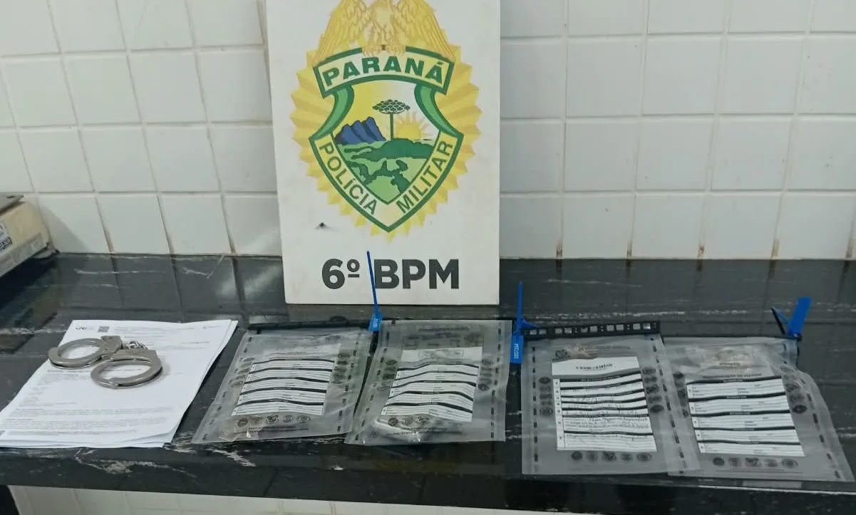PM prende dois homens e apreende drogas durante cumprimento de mandado em Cascavel