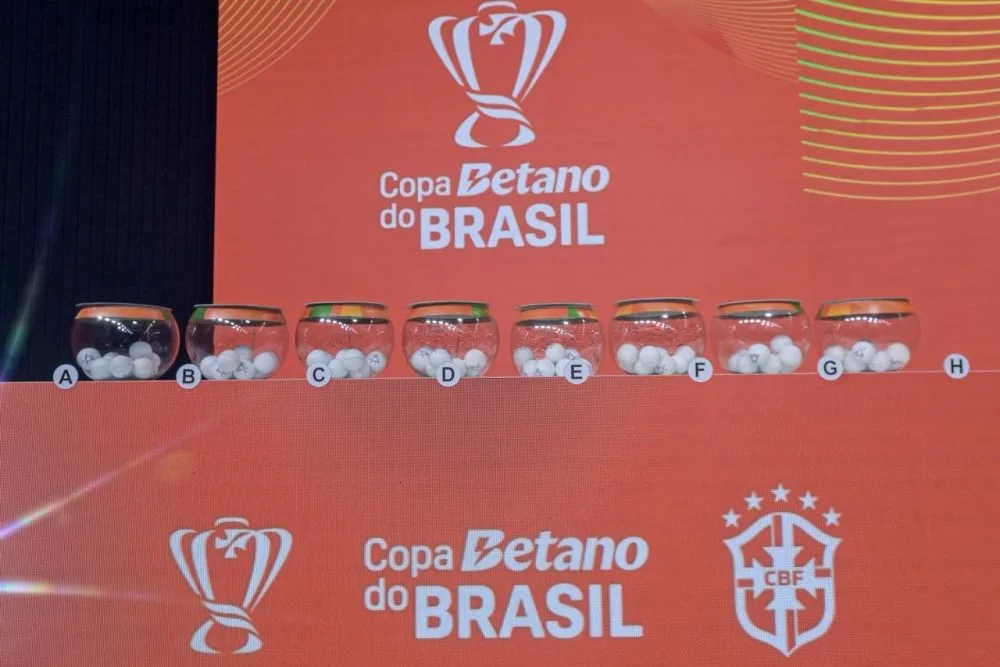 CBF sorteia quartas de final da Copa do Brasil na próxima terça-feira